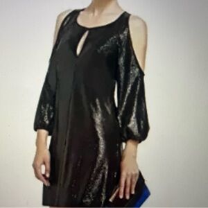 BCBGMaxAzria Sequined Ecuador Cocktail Dress